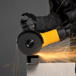 Denzel Машина шлифовальная угловая AGH125-1200A, 1200 Вт, 125 мм, 11000 об/мин 26909