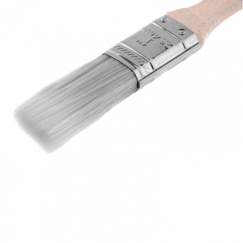 Кисть плоская Platinum 1 , искусственная щетина, деревянная ручка 83315