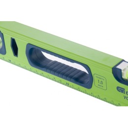 Сибртех Уровень алюминиевый УС-1, 0-1500, фрезерованный, 3 глазка, рукоятки, 1500 мм 34105