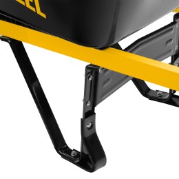 Denzel Тачка строительная, усиленная, объем 140 л, 250 кг, двухколесная, колесо 15х6.00-6 69000