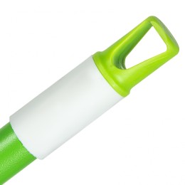 Palisad Щетка пластмасс. для подметания пола, премиум, 23 см, c черенком, 120 см, салатовая щетина, Home 935605