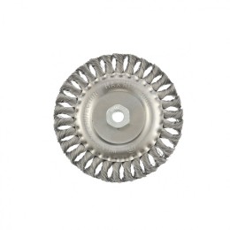 Matrix Щетка для УШМ 150 мм, М14, плоская, крученая проволока 0.35 мм 74635