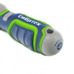 Сибртех Отвертка PH0 х 100 мм, CrV, четырехкомпонентная рукоятка 12271