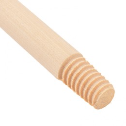 Сибртех Черенок деревянный, 23 х 1200 мм, высший сорт, с резьбой (подходит для метел, щеток), Россия, 68431