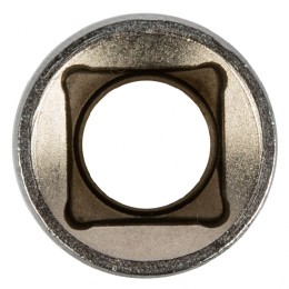 Matrix Головка торцевая, 12 мм, шестигранная, CrV, под квадрат 1/2, хромированная 13112