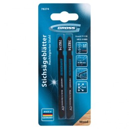 Gross Полотна для электролобзика по дереву, 2 шт, ( 31085-T111B ) 78274