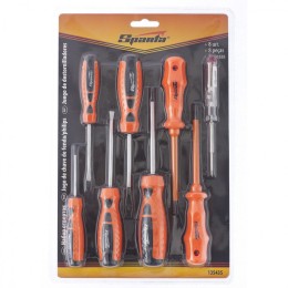 Sparta Набор отверток, PH, SL-5 шт, диэлектрические 2 шт, пробник на 220 В-1 шт, 8 шт 135435