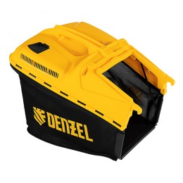 Denzel Газонокосилка бензиновая GLD-460, 146 куб.см, ширина 46 см, ручная, 7 уровней, травосборник 50 л 58802