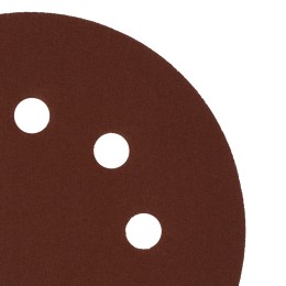 Сибртех Круг абразивный на ворсовой подложке под "липучку", перфорированный, P 280, 125 мм, 5 шт 738127