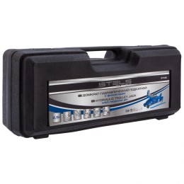 Stels Домкрат гидравлический подкатной с фиксатором 2.5 т в кейсе 51132