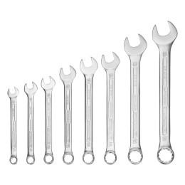 Gross Набор ключей комбинированных 8-19 мм, 8 шт, CrV, холодный штамп 15148