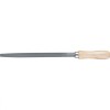 Напильник трехгранный, 300 мм, деревянная ручка Сибртех 16032