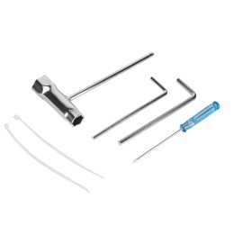 Denzel Триммер бензиновый DTS-43, 43 см3, неразъемная штанга, состоит из 2 частей 962135