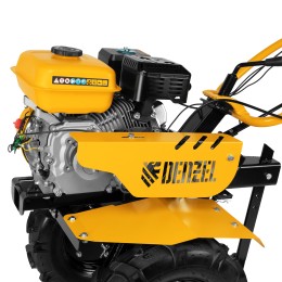 Denzel Мотоблок DPT-270S, 7 л.с., ремен.сцеп, фрез 3х4, ШОМ, передачи 2В/1Н 56442