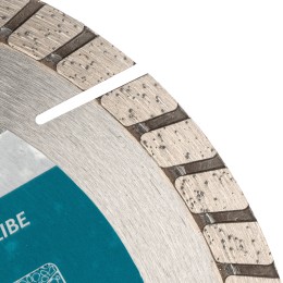 Gross Диск алмазный, 180 х 22.2 мм, турбо-сегментный, сухая резка 73023