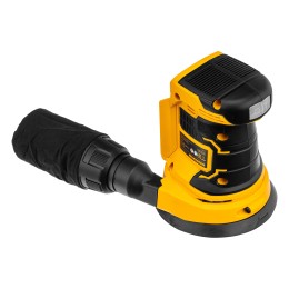 Denzel Машина шлифовальная эксцентриковая аккумуляторная COS-125-0, 18В Li-Ion 28471