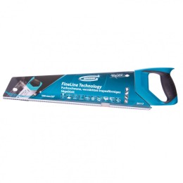 Gross Ножовка по дереву Piranha, усиленное трапецевидное полотно, 500 мм, 11-12 TPI, зуб3D, каленый зуб, двухкомпонентная рукоятка 24117