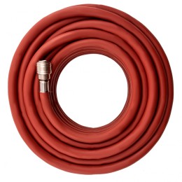 Stels Шланг пневматический резиновый, 10 x 16 мм, 24 бар, армированный, быстросъемное соединение, 20 м 57023