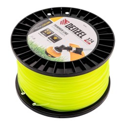 Denzel Леска для триммера звезда, 2,0мм х 374м, на DIN катушке FLEX CORD, 96285