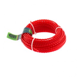 Сибртех Леска для триммера овальная витая, 2.4 мм х 15 м, Россия 961375