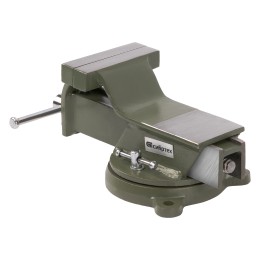 Сибртех Тиски слесарные, 100 мм, стальные, поворотные 18618