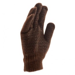 Сибртех Перчатки трикотажные, двойные, верблюжья и овечья шерсть, ПВХ покрытие, Россия, 68635