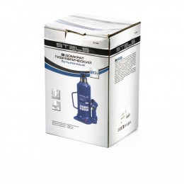 Stels Домкрат гидравлический бутылочный, 20 т, h подъема 235-445 мм 51169