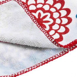 Palisad Салфетка из микрофибры универсальная, 300 х 300 мм, с цветами, Home 923435