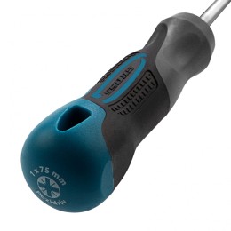 Gross Отвертка PZ1 x 75 мм, S2, трехкомпонентная ручка 12156