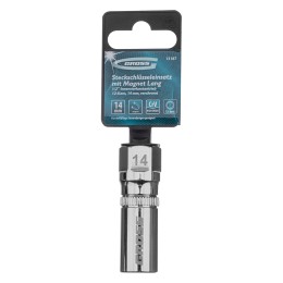 Gross Головка торцевая свечная, магнитная, двенадцатигранная, 14 мм, под квадрат 1/2 13187