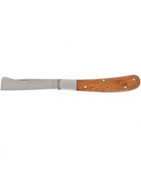 Palisad Нож садовый складной, копулировочный, 173 мм, деревянная рукоятка, 79002