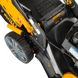 Denzel Газонокосилка бензиновая GLD-520SP-BS, 163 см3, Briggs Stratton, ширина 52 см, привод, 60 л 58807