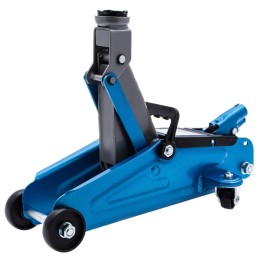 Stels Домкрат гидравлический подкатной, 2 т, h подъема 140-340 мм, в кейсе 51128