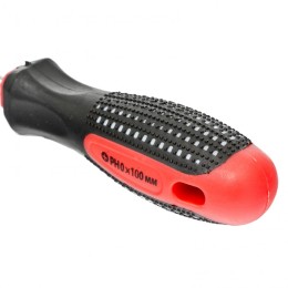 Matrix Отвертка Fusion, PH0 х 100 мм, CrV, трехкомпонентная рукоятка "Anti slip" 11435