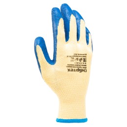 Сибртех Перчатки трикотажные, полиэфирные, латексное рельефное покрытие, размер 8// 677515