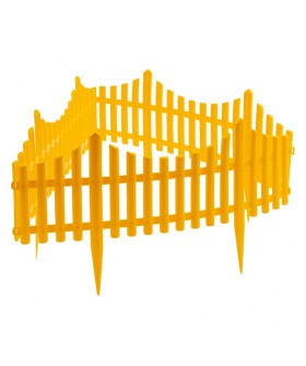 Palisad Забор декоративный Гибкий, 24 х 300 см, желтый, Россия, 65016