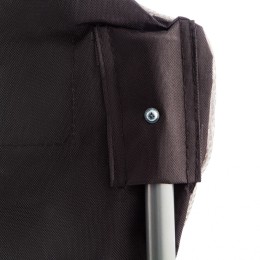 Palisad Кресло складное с подлокотниками и подстаканником, 60 х 60 х 110/92 см, Camping 69592