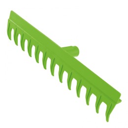 Сибртех Грабли пластиковые, 430 мм, 13 прямых зубьев, металлический черенок, 61730