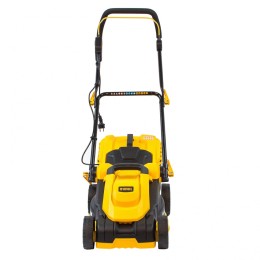 Denzel Газонокосилка электрическая GM-1600, 1600 Вт, ширина 36 см, 3 уровя, травосборник 35 л. 96616