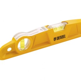 Denzel Уровень литой, 300 мм, магнитный, 2 глазка 34920