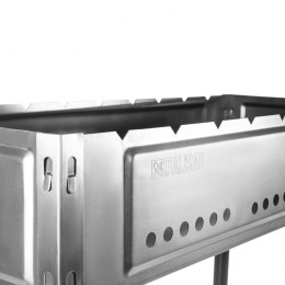 Palisad Мангал с ребрами жесткости 700 х 300 х 700 мм, Россия Camping ﻿69548