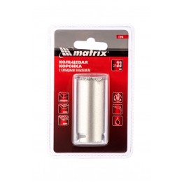 Matrix Кольцевая коронка с карбидным напылением, 33 мм 72846