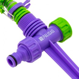 Palisad Разбрызгиватель, АБС-пластик, импульсный, с регулировкой угла горизонт распыления до 26 м 65515