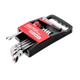 Matrix Набор ключей комбинированных, трещоточных шарнирных 5 шт. 14794