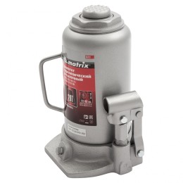 Matrix Домкрат гидравлический бутылочный, 20 т, высота подъема 242-452 мм 50731