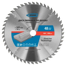 Gross Пильный диск по дереву 305 x 30 x 48Т 73344
