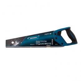 Gross Ножовка по дереву Piranha , 400 мм, 11-12 TPI, зуб-3D, каленый зуб, двухкомпонентная рукоятка 24110