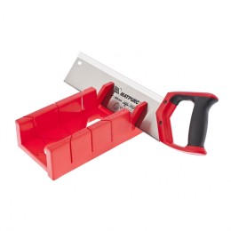 Matrix Стусло пластиковое, 300 х 100 мм, обушковая пила 350 мм, двухкомпонентная рукоятка 22550.