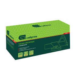 Сибртех Тиски слесарные, 125 мм, стальные, поворотные 18619