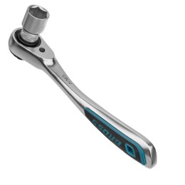 Gross Набор торцевых головок, трещотка 120 зубьев, 1/4", CrV, 12 предметов 14141